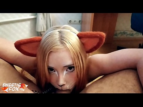 ❤️ Kitsune vale Dick ak kom nan bouch li ❤️ Videyo pònografi nan nou